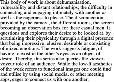 This body of work is